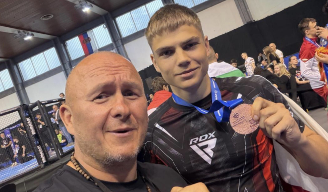 Příbram má bronz z Balkánu! Jan Štěpánek vybojoval medaili na IMMAF