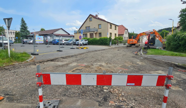 Rekonstrukce ulice Na Leštině bude dokončena v červnu a otevře se dopravě