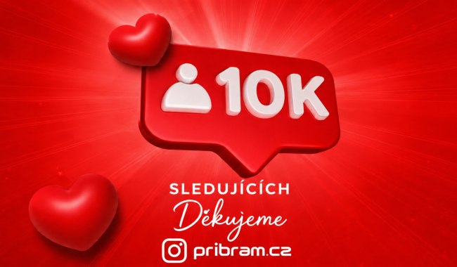 Příbram.cz se žene dopředu! Přes 10 000 na IG a velké překvapení na cestě