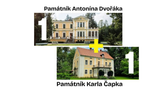 Kulturní jízda pro každého výletníka Čapka i Dvořáka za cenu jedné vstupenky