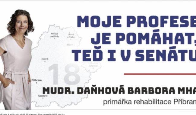 Barbora Daňhová otevírá karty: V politice chci zúročit 20 let pomoci lidem a prosadit silnější hlas žen