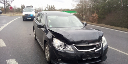 Aktuálně: Nehoda dvou osobních automobilů u obce Dobříš