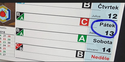 Pátek 13. dubna – Den požární bezpečnosti