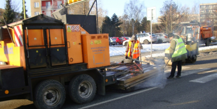 Technické služby likvidují následky zimy. Výzva pro občany: hlaste výtluky