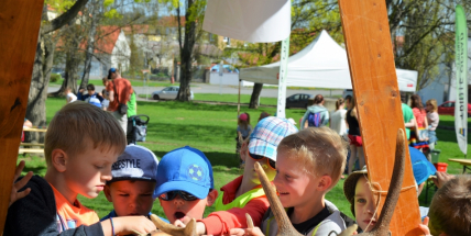 Den Země oslavily děti z Dobříše velkolepě