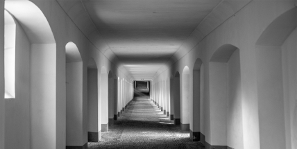 První umělecký happening na Svatohorských schodech