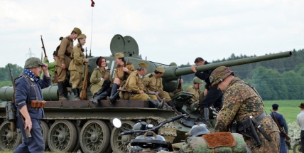 Na Slivici si konec války připomněly tisíce lidí