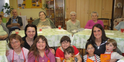Příbramská Bedna navštívila domov seniorů Maják