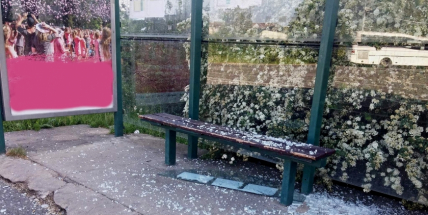 Další příbramská zastávka se znelíbila vandalům?