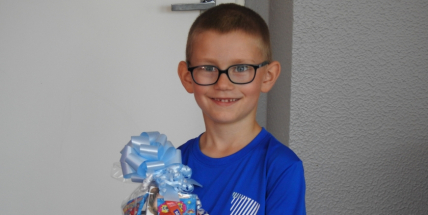 Třetí místo ve výtvarné soutěži obsadil Hugo z Mateřské školy Bratří Čapků
