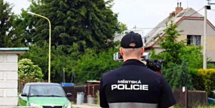 Městská policie Příbram provádí kontroly rychlosti na Zdaboři