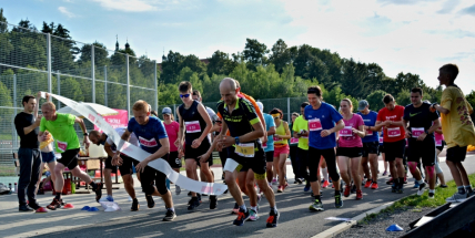 Olympijský běh navštívil Příbram, na startu stanulo přes 60 běžců
