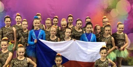 Děvčata z týmu Příbramských mažoretek se zúčastnila Mistrovství Evropy