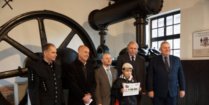 Hornické muzeum přivítalo návštěvníka s pořadovým číslem 1,100.000
