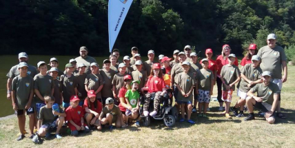 Vodníkův rybářský tábor na Berounce hostí děti z Příbrami, Sedlčan, Březnice a Rožmitálu pod Třemšínem