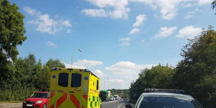 Na Evropské ulici v Příbrami právě srazilo auto chodce na přechodu