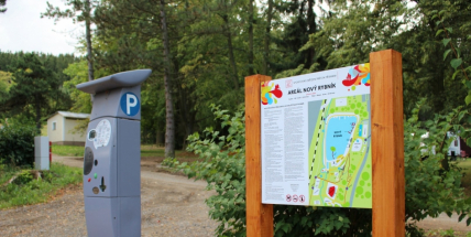 K lepší orientaci na Nováku poslouží návštěvníkům mapa areálu