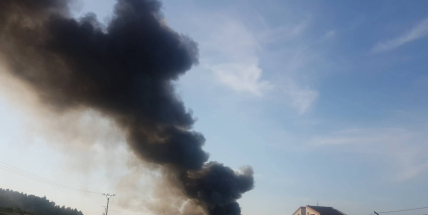 Aktuálně: Plameny zachvátily Ravak