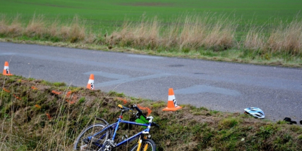 Čtyři cyklisté byli v jeden den účastníky dopravních nehod na Příbramsku