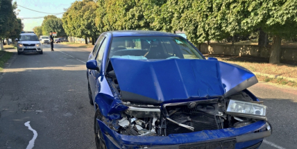 Nepozornost je pravděpodobnou příčinou dopravní nehody na Dobříši