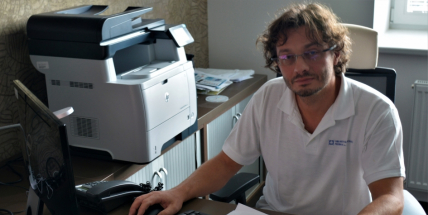 Hostem dnešního chatu je primář gynekologicko – porodnického oddělení Petr Chudáček