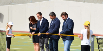 Hvožďany v sobotu otevřely nové multifunkční hřiště