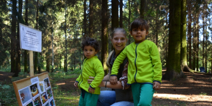 Rodinný den v lesoparku se velmi vydařil