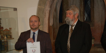 Příbramský betlémář Ján Chvalník získal titul Mistr rukodělné výroby