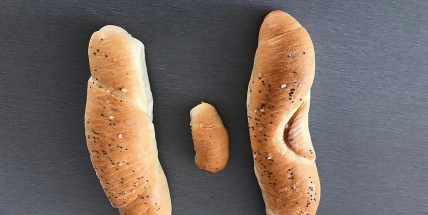 FOTO DNE: Čtenář si koupil rohlíkovou rodinu