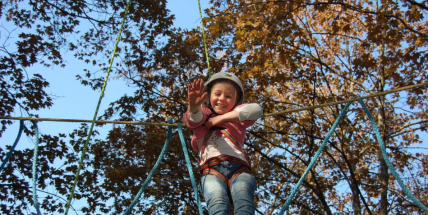 V neděli najdete na Svaté Hoře lanový park!