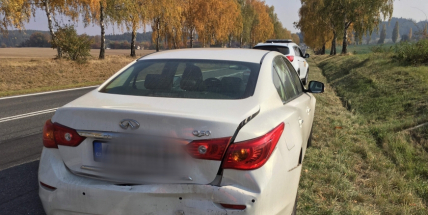 Dopravní nehoda dvou vozidel omezuje provoz na silnici číslo 66