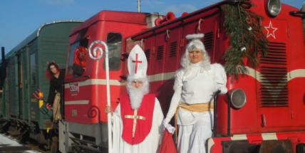 Mikulášský vlak sveze hodné i zlobivé