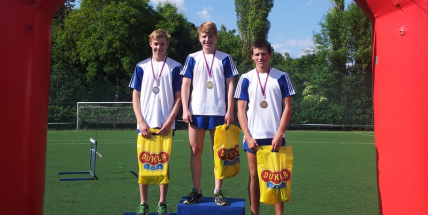 Lukáš Kvasnica je vicemistrem republiky v moderním pětiboji