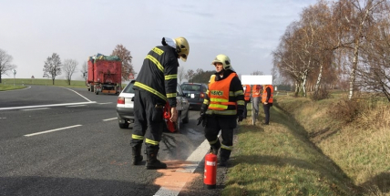 Aktuálně: Dopravní nehoda komplikuje provoz u Milína