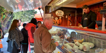 Na zabijačkových hodech prodejci netratili