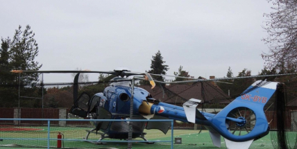 Aktuálně: Havárie záchranářského vrtulníku na Příbramsku!