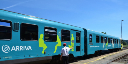 Arriva nasadí na jednu z pravidelných linek nové vlaky