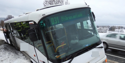 Aktuálně: Havárie autobusu u Rožmitálu!