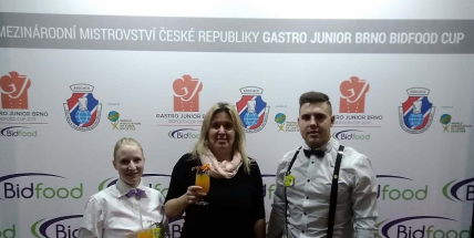 Integrovaná střední škola Příbram uspěla v gastronomické soutěži