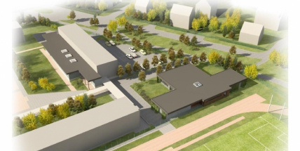 V Dobříši začala výstavba školního pavilonu pro 120 dětí