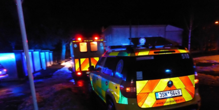 Pád muže do potoka si vyžádal zásah záchranných složek