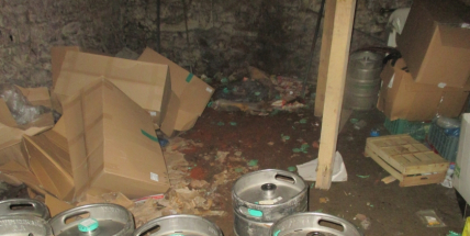 Asijské bistro v Březnici úklid moc neřešilo