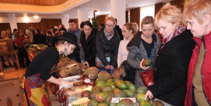 Příbramské divadlo se proměnilo na africké tržiště