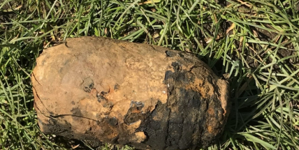 Nález nevybuchlého granátu povolal pyrotechnika