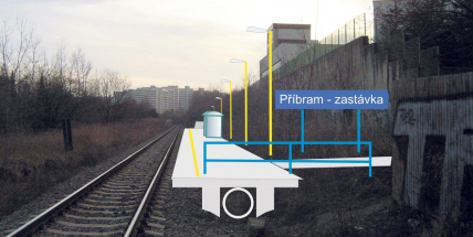Železniční zastávka u Junioru by měla stát ještě letos