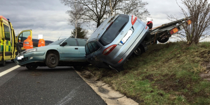 Aktuálně: Dopravní nehoda omezuje provoz na dálnici
