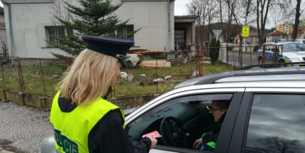 Policisté kontrolovali používaní bezpečnostních pásů