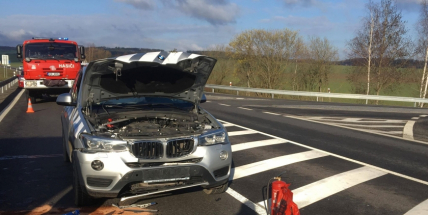 Aktuálně: Při cestě do Prahy opatrně! Na Skalce došlo ke střetu tří vozidel