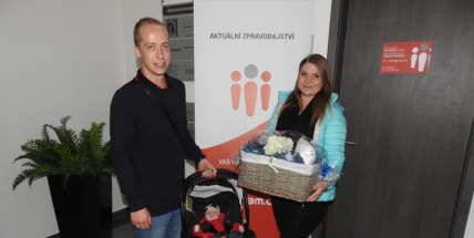 Uvítali jsme v redakci miminko měsíce února