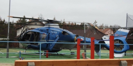 Policie by měla znát škodu na havarovaném vrtulníku do měsíce